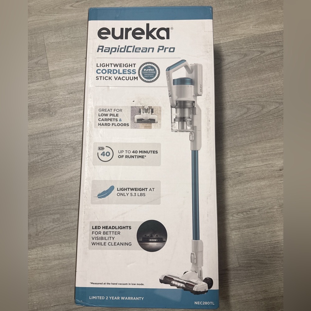 (New ) Eureka RapidClean Pro Cordless Cleaner for Hard Floors Lightweight Vacuum - Picture 6 of 6